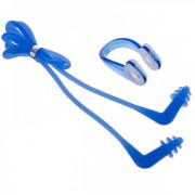Беруши для плавання та затискач для носа CIMA PL-1084 синій