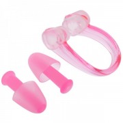 Беруші для плавання та затискач для носа CIMA HN-1081 рожевий