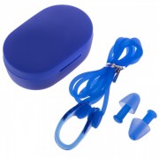 Беруші для плавання та затискач для носа SP-Sport PL-7542 синій