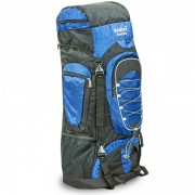 Рюкзак туристический DTR 517-D 60+10л черный с синим