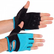 Перчатки для фитнеca мужские Zelart MARATON AI061217 XL синий