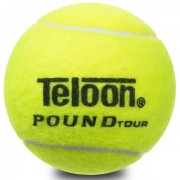 Мяч для большого тенниса TELOON POUND TOUR T828P3 3шт Салатовый
