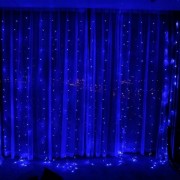 Гирлянда-водопад (Curtain-Lights) Itrains 240B-2 внутренняя,  3*1,5м (Синий) - НФ-00007750