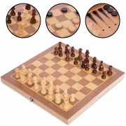 Набор настольных игр 3 в 1 Zelart SP-Sport W3015 шахматы, шашки, нарды