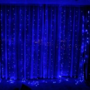 Гирлянда-штора (Curtain-Lights) 150M-? внутренняя,  3м (Разноцветная) ART:7250 - НФ-00005876