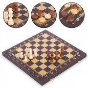 Набор настольных игр 3 в 1 Zelart SP-Sport L3508 шахматы, шашки, нарды