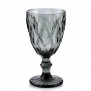 Комплект скляних графітових склянок Flora 250 мл. 6 шт. 35203