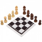 Шахматные фигуры с полотном Zelart SP-Sport 202P 5,5 см дерево