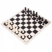 Шахматные фигуры с полотном Zelart SP-Sport P401 пешка-5 см пластик