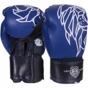 Перчатки боксерские LEV (LV-4280) 10 унций Синие