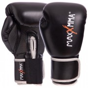 Рукавички боксерські MAXXMMA (GB01S) 10 унцій Чорні