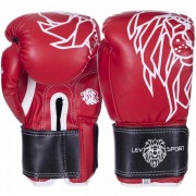 Перчатки боксерские LEV (LV-4280) 10 унций красный