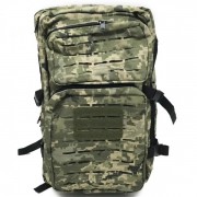 Тактичний рюкзак 60 л 55х40х25 см Зелений піксель