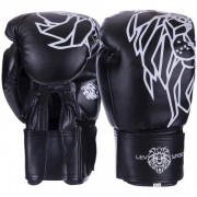 Перчатки боксерские LEV (LV-4280) 10 унций черные