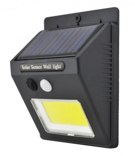 Вуличний настінний світильник із датчиком руху SH-1605COB квадратна ART:4514 - НФ-00006338