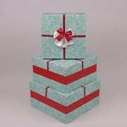 Комплект коробок для подарков 3 шт. Flora 41100