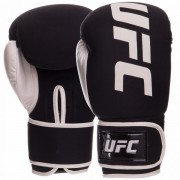 Боксерські рукавиці UFC (UHK-75024) 14 унцій Чорно-білий
