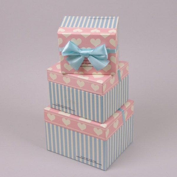 Комплект коробок для подарунків 3 шт. Flora 40910