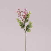 Веточка декоративная с розовым цветом Flora  72065