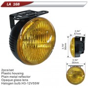 Фара дополнительная DLAA 168-Y/H3-12V-55W/D=90mm (LA 168-Y)