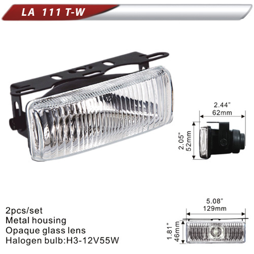 Фара дополнительная DLAA 111Т-W/H3-12V-55W/129*46mm (LA 111Т-W)