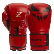 Боксерські рукавиці Zelart (BO-1370) 10 унцій Червоно-чорний