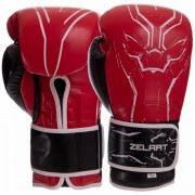 Перчатки боксерские Zelart (BO-2889) 10 унций Красный