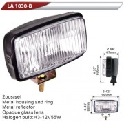 Фара дополнительная  DLAA 1030B-W/H3-12V-55W/163*88mm (LA 1030B-W)