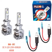 Лампи PULSO M4-H1/LED-chips CREE/9-32v/2x25w/4500Lm/6000K (M4-H1)