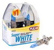 Лампи PULSO/галогенні H1/P14.5S 12v55w super white/plastic box (LP-12551)