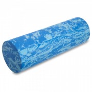 Ролер для йоги та пілатесу гладкий SP-Sроrt FI-1732 45см Синій-блакитний