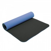 Коврик для фитнеса и йоги SP-Planeta FI-3046 183x61x0,6см Темно-синий-серый