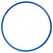 Обруч цілий гімнастичний пластиковий Record FI-3375-65 Синій
