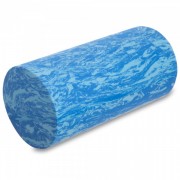 Ролер для йоги та пілатесу гладкий SP-Sport FI-1731 30см Синій-блакитний