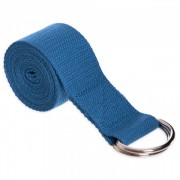 Ремінь для йоги SP-Sport FI-4943 183x3,8 см Синій