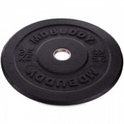 Млинці (диски) бамперні для кросфіту Zelart Bumper Plates TA-2676-2_5 51мм 2,5кг чорний