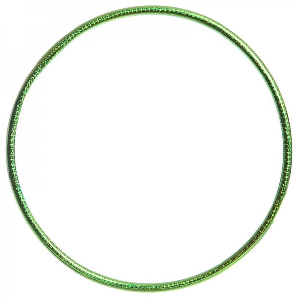 Обруч цільний гімнастичний пластиковий Record FI-3375-55 Зелений