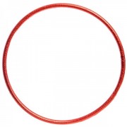 Обруч цельный гимнастический пластиковый Record FI-3375-45 Красный