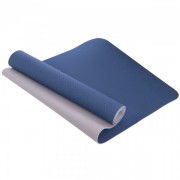 Коврик для фитнеса и йоги SP-Planeta FI-3046 183x61x0,6см Синий-серый