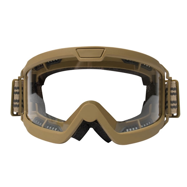 Балістичні окуляри-напівмаска Rothco Ansi Military OTG Goggles (3 лінзи) Tactic 3857
