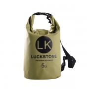 Водонепроникний гермомішок Luckstone 5 л Tactic оливковий 145