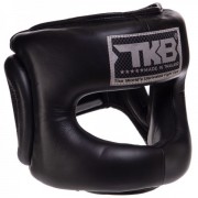 Шлем боксерский с бампером кожаный TOP KING Pro Training (TKHGPT-OC) L Черный