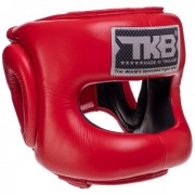 Шлем боксерский с бампером кожаный TOP KING Pro Training (TKHGPT-CC) XL Красный
