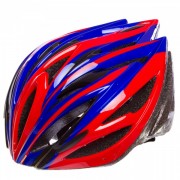 Велошлем кросс-кантри Zelart SK-5612 L красный-синий