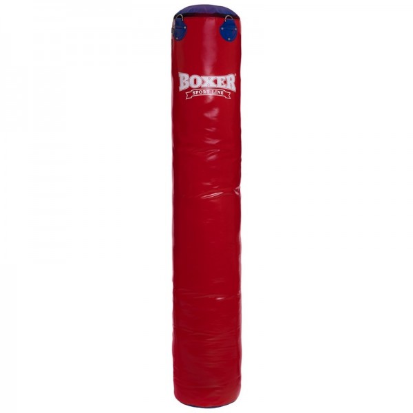 Мешок боксерский Цилиндр BOXER (1003-011) Высота 180см Красный