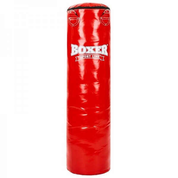 Мешок боксерский Цилиндр BOXER  (1003-02) Высота 120см Красный
