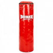 Мешок боксерский Цилиндр BOXER (1003-03) Высота 100см  Красный
