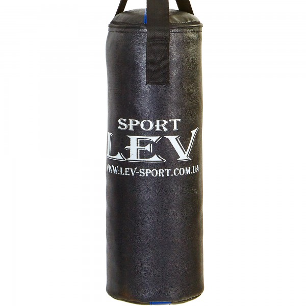 Мішок боксерський Циліндр LEV (LV-2806) Висота 65см Чорний