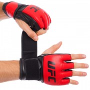 Рукавички для змішаних єдиноборств MMA UFC Contender (UHK-69108) S червоний