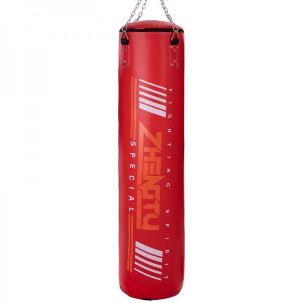 Мешок боксерский Цилиндр ZHENGTU (BO-2336-150) Высота 150см Красный